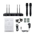 Soundvision SU-990D/HTP - Dual Handheld Professional Wireless System (UHF 694.4 - 702.7 MHz. & 748.3 - 757.7 MHz) - Image 4