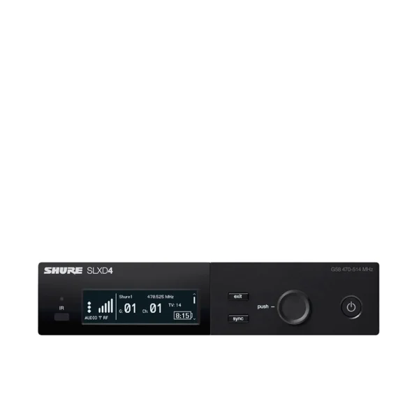 SHURE SLXD4A‐M55 Digital Wireless Receiver
