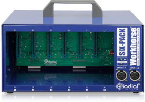 Radial SixPack 6-Slot Desktop Power Rack