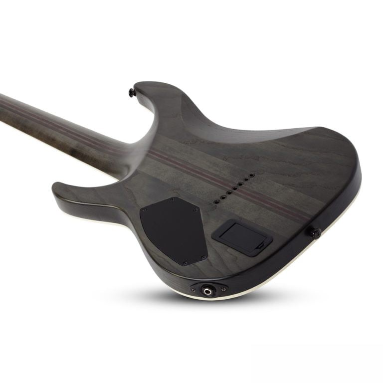 Schecter C-7 SLS Elite Evil Twin Electric Guitar - Satin Black