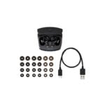 Audio Technica ATH-TWX9 Wireless In-Ear Headphones - Black - Image 2
