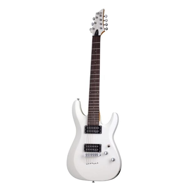 Schecter C-7 Deluxe Satin White