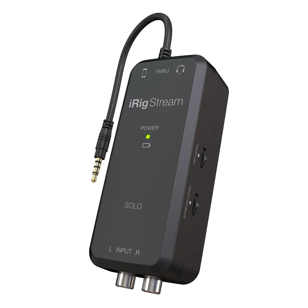 IK Multimedia iRig Stream Solo Audio Interface for Streaming