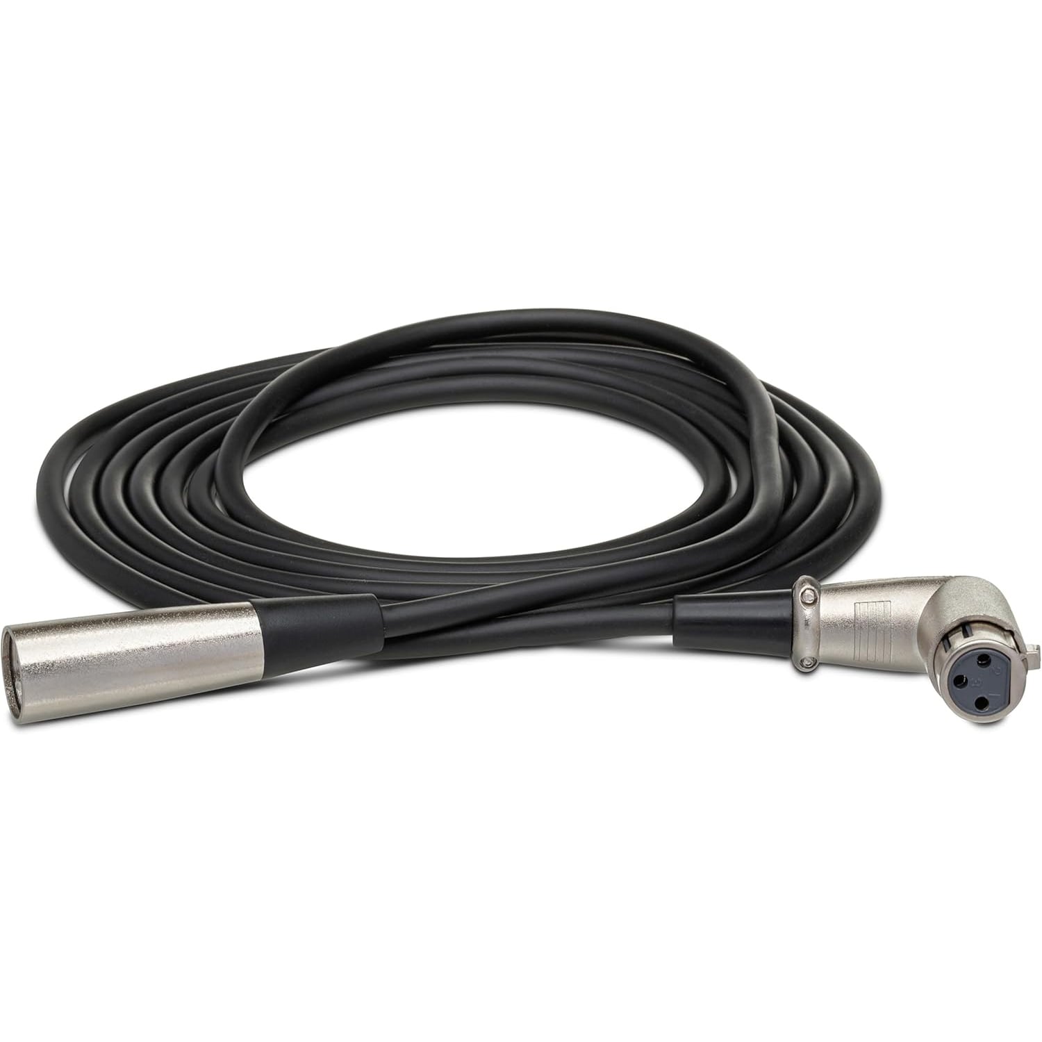 71RVZNoXqiL._AC_SL1500_ Hosa (XFF-115) Balanced Interconnect, Right-angle XLR3F to XLR3M, 15 ft - Image 1