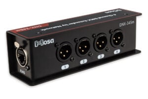 HOSA (DNX-345m) 4 CH Audio/DMX Network Cable Extender