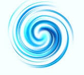 blue swirl