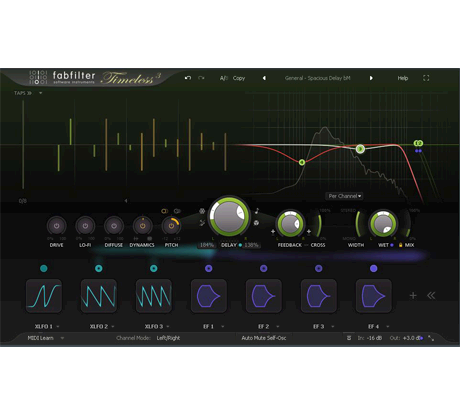 FabFilter Timeless 3 Delay Plugin
