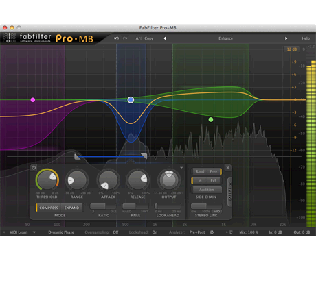 FabFilter Pro-MB Multiband Compressor Plugin