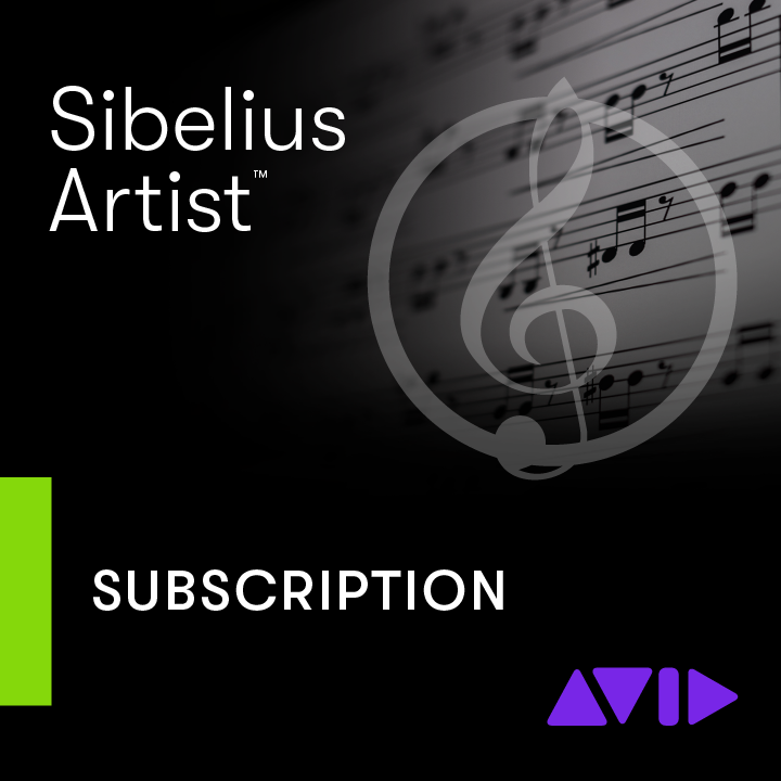Avid Sibelius Artist - 1-Year Subscription