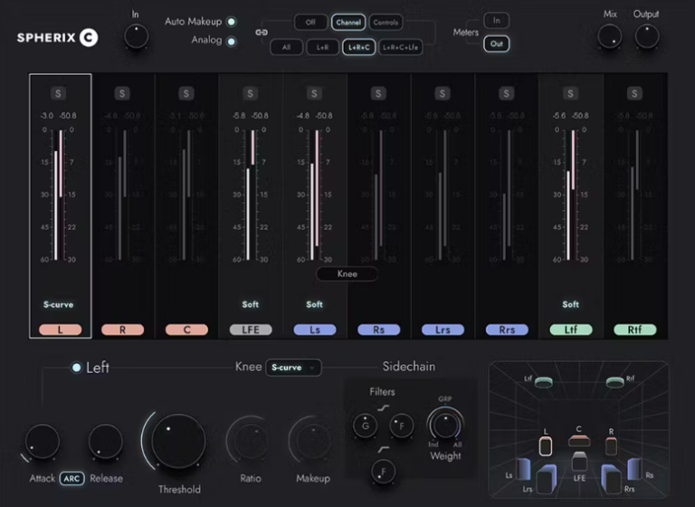Waves Spherix Immersive Compressor and Limiter Plugin