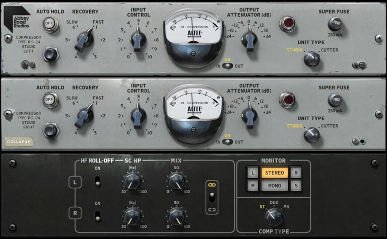 Waves Abbey Road RS124 Compressor Plugin