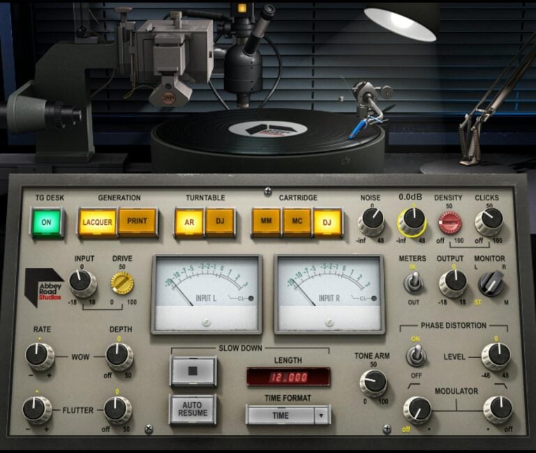 Waves Abbey Road Vinyl Plugin