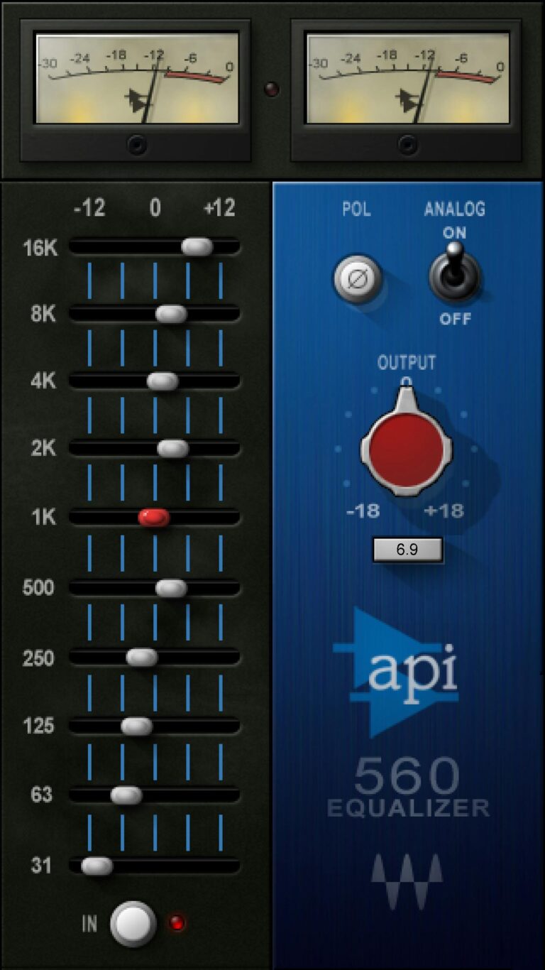 Waves API 560 10-band Equalizer Plugin