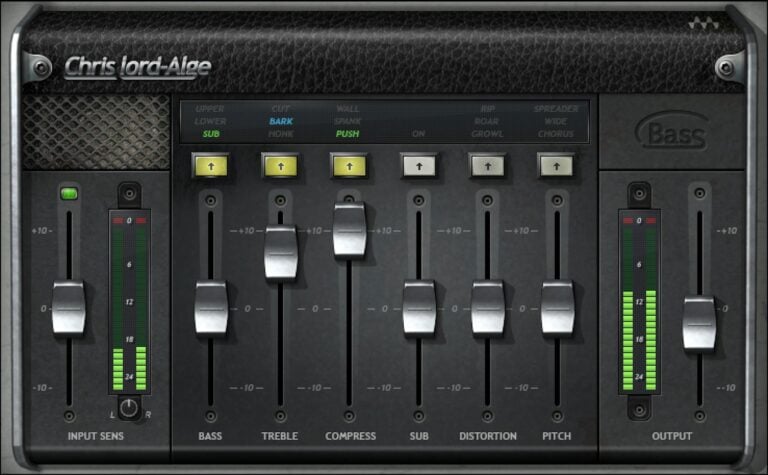 Waves CLA Bass Plugin