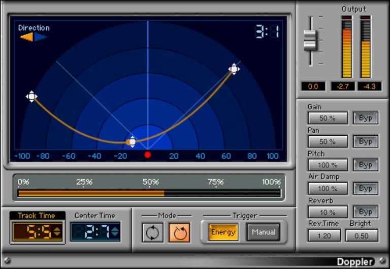 Waves Doppler Effects Plugin