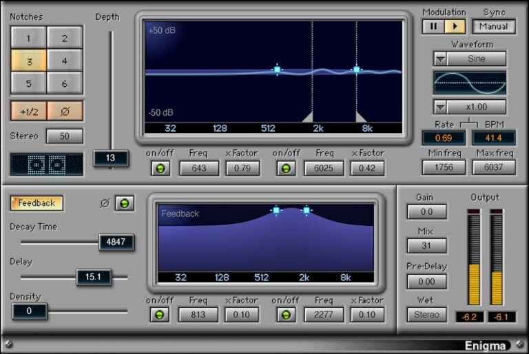 Waves Enigma Modulation Effects Plugin