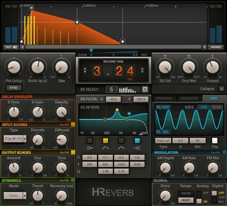 Waves H-Reverb Hybrid Reverb Plugin