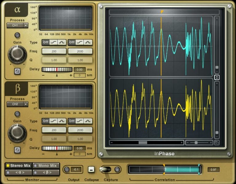 Waves InPhase Phase Correction Plugin