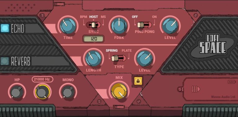 Waves Lofi Space Reverb and Delay Plugin