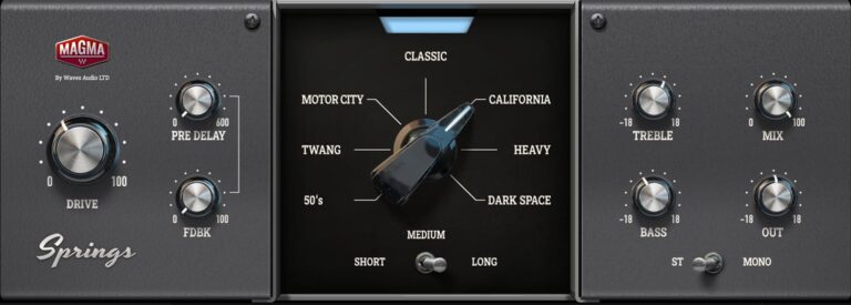 Waves Magma Springs Spring Reverb Plugin