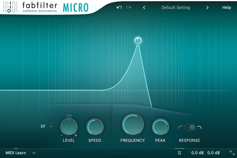 FabFilter Micro Filter Plugin