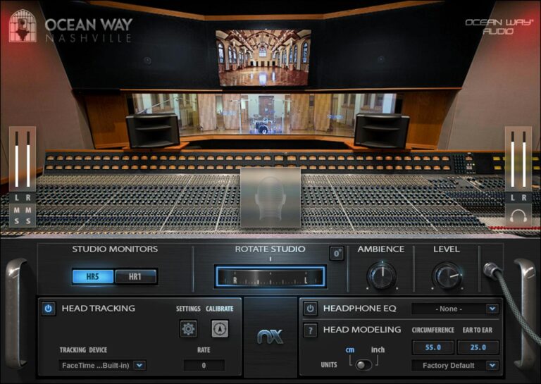 Waves Nx Ocean Way Nashville Virtual Mix Room Plugin