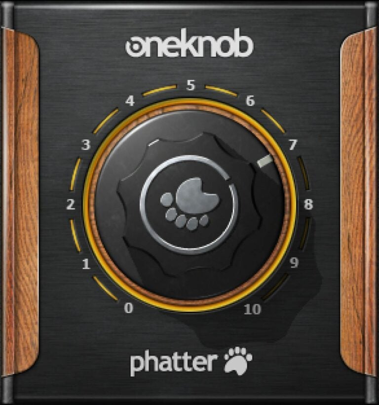 Waves OneKnob Phatter Bass Boost Plugin