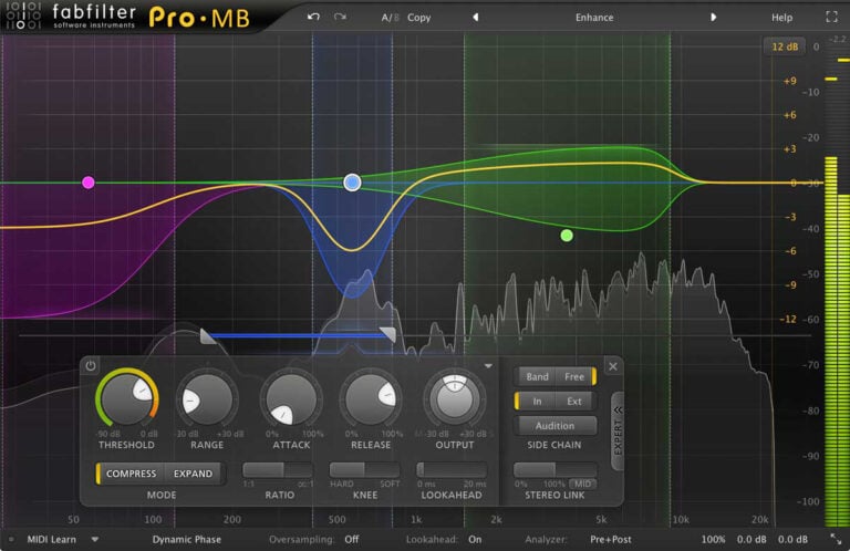FabFilter Pro-MB Multiband Compressor Plugin