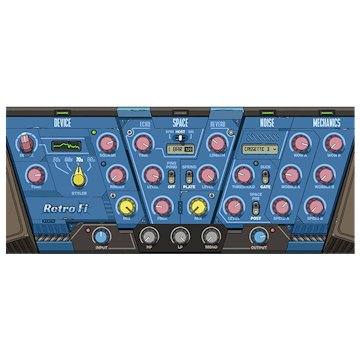 Waves Retro Fi Lo-Fi FX Chain Plugin