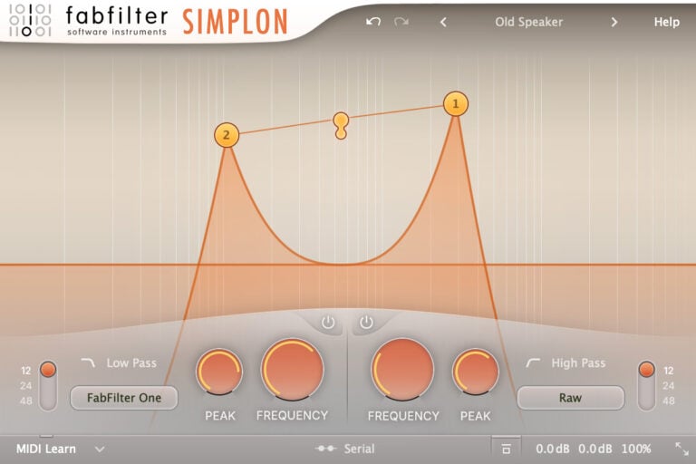 FabFilter Simplon Simple Filter Plugin