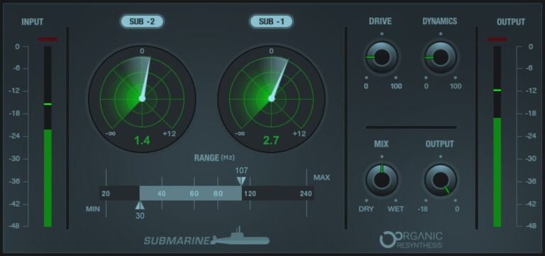 Waves Submarine Two-octave Subharmonic Generator Plugin