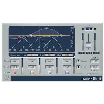 Waves Trans-X Transient Shaping Plugin