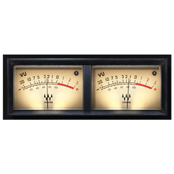 Waves VU Meter Virtual Metering Plugin