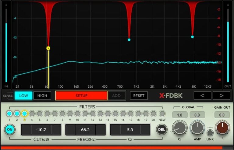 Waves X-FDBK Feedback Eliminator Plugin