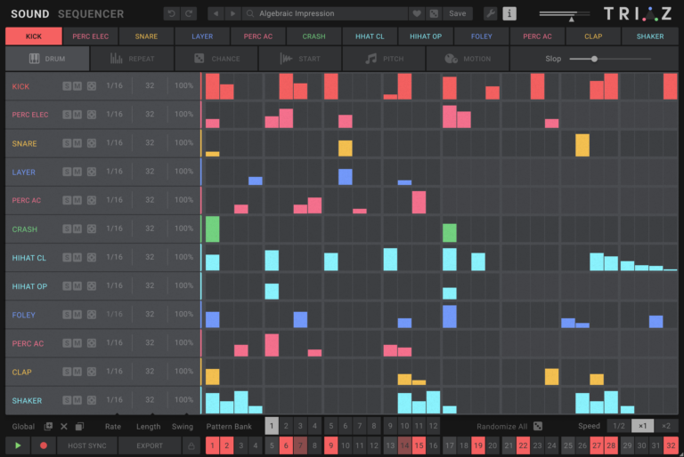 Wave Alchemy Triaz Drum Production Plugin