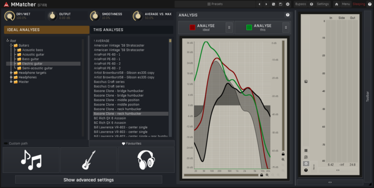 MeldaProduction MMatcher Spectrum Processing Plugin