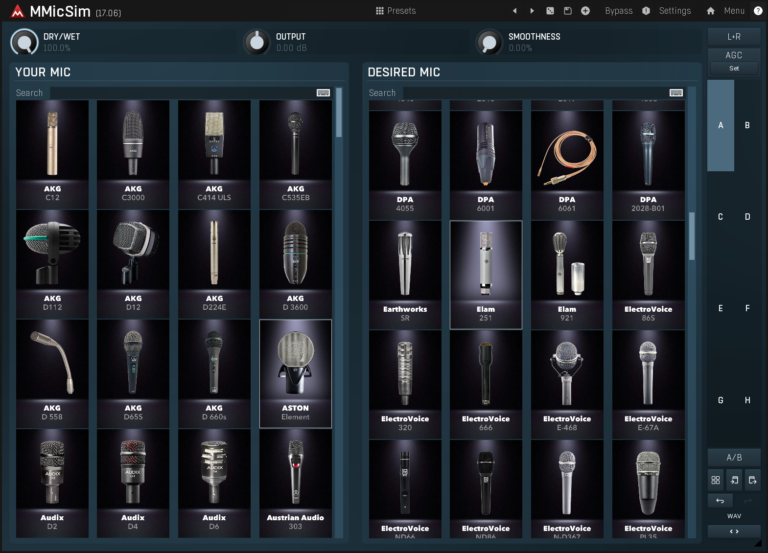 MeldaProduction MMicSim Microphone Modeling & Simulation Plugin