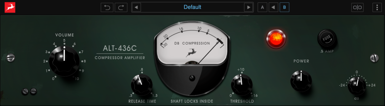 Antelope Audio ALT-436C Vari-Mu Tube Compressor Amplifier Plugin