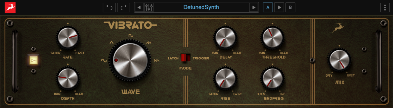 Antelope Audio Adaptive Vibrato Vibrato Plugin
