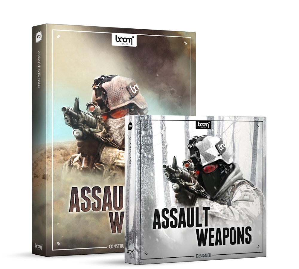 Assault-Weapons-Bundle-Sound-Effects-BOOM-Library Boom Library Assault Weapons Sound FX Library - Construction Kit Edition - Image 1