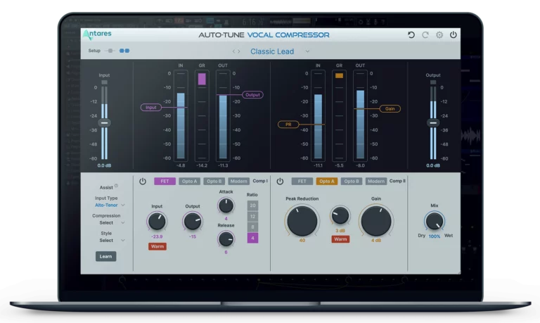 Antares AutoTune Vocal Compressor Plugin