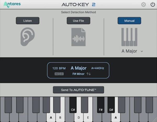 Antares AutoKey 2 Automatic Key and Scale Detection Plug-in