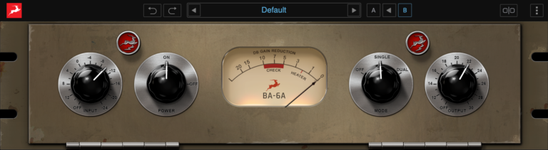 Antelope Audio BA-6A Tube Compressor / Limiting Amplifier Plugin