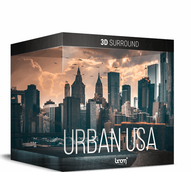 Boom Library Urban USA Sound FX Library - 3D Surround Edition