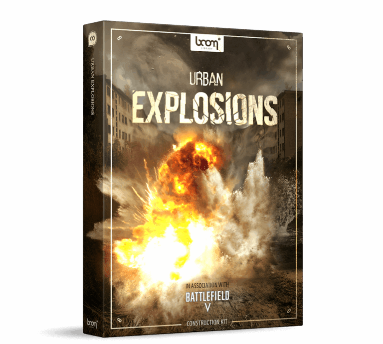 Boom Library Urban Explosions Sound FX Library - Construction Kit Edition