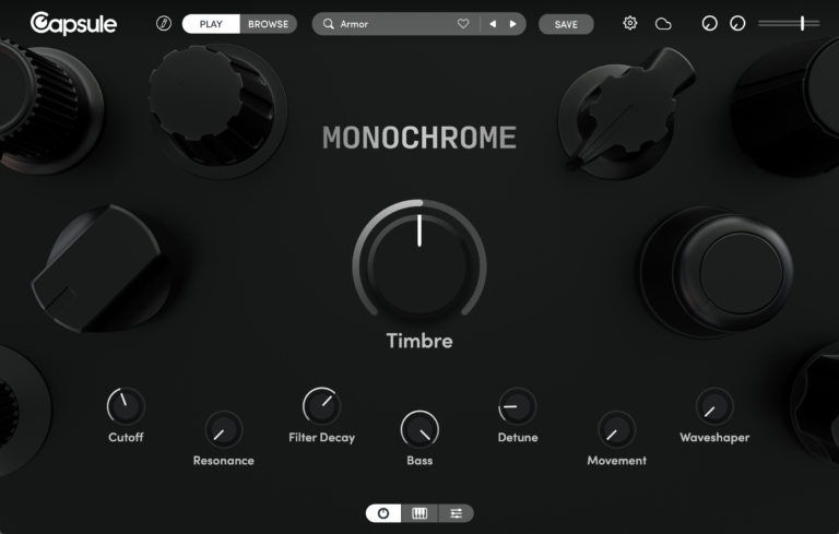Capsule Audio Monochrome Sound Library for Capsule