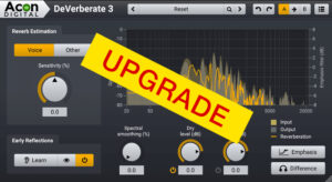 Acon Digital DeVerberate 3 Plugin - Upgrade from DeVerberate 2
