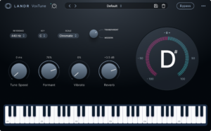 LANDR VoxTune Pitch Correction Plugin