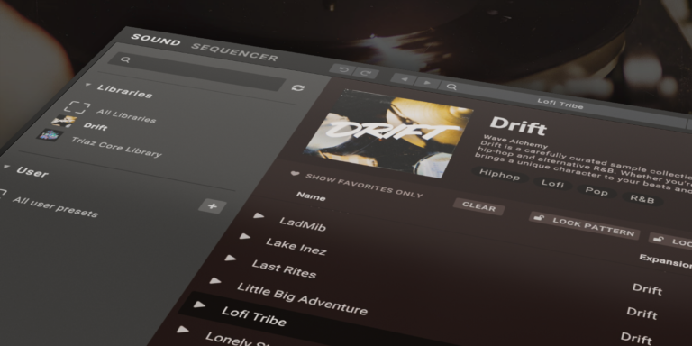 Wave Alchemy Drift Vintage Drum Samples & Lofi Beats