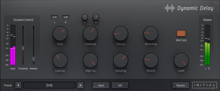 Initial Audio Dynamic Delay Plugin